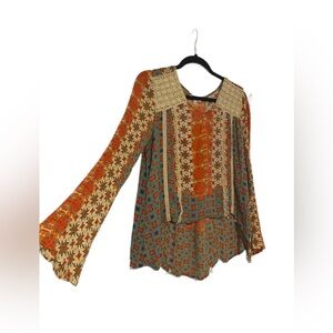 Patrons of Peace Bell Sleeve Top